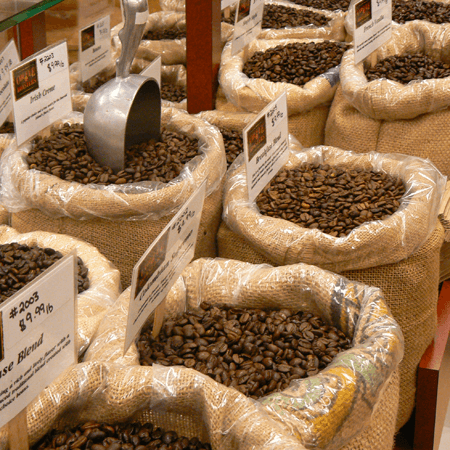 Photo of coffee beans